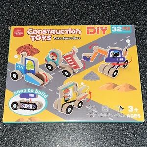 DIY Construction Toys Take Apart Cars